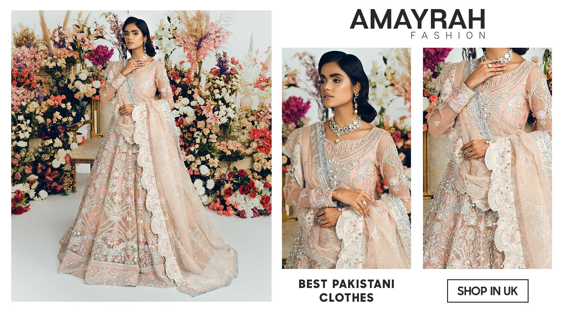 Discover the Best Pakistani Clothes Shop in the UK – Amayrah Fashion