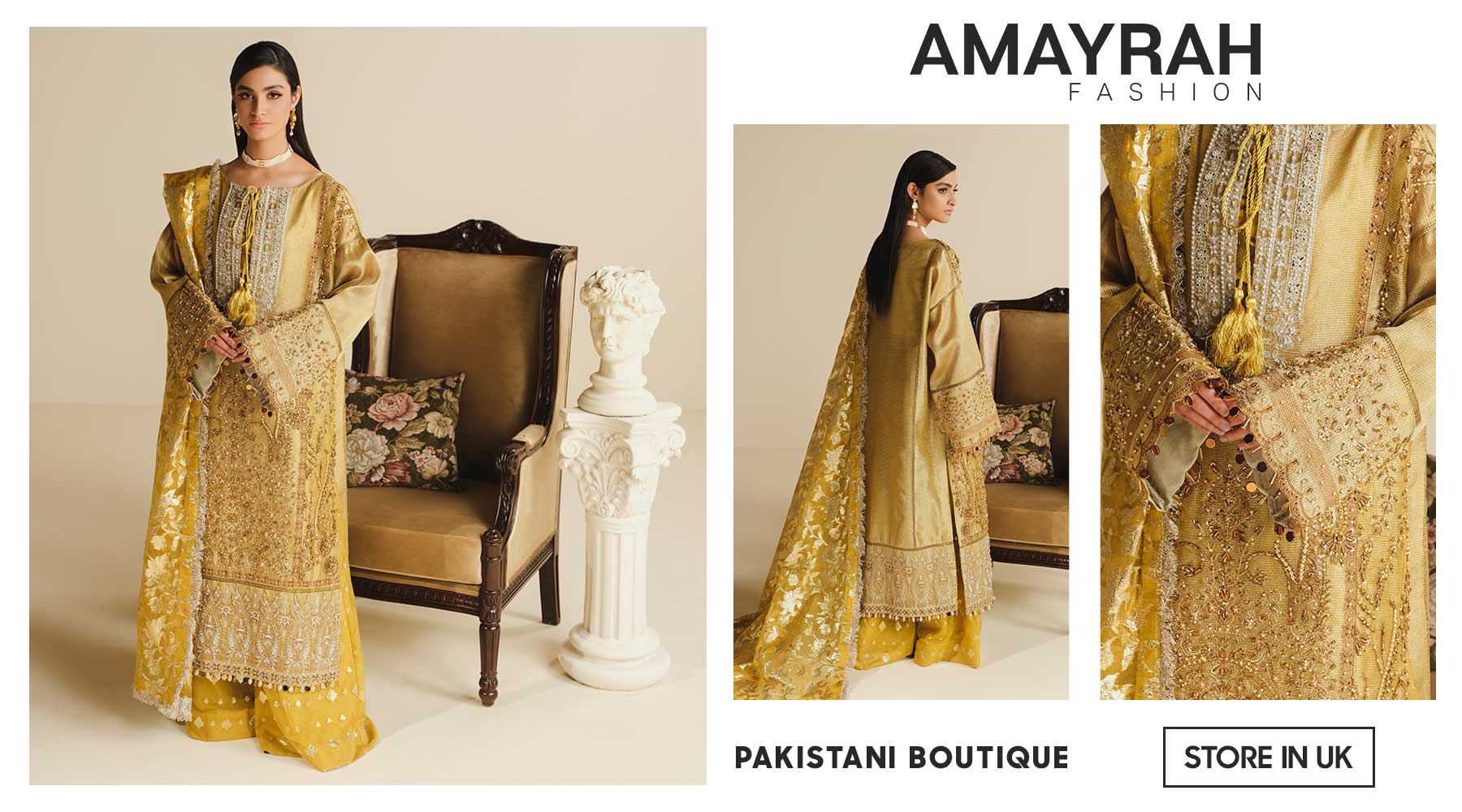 Visit Amayrah Fashion: The Best Pakistani Boutique in the UK