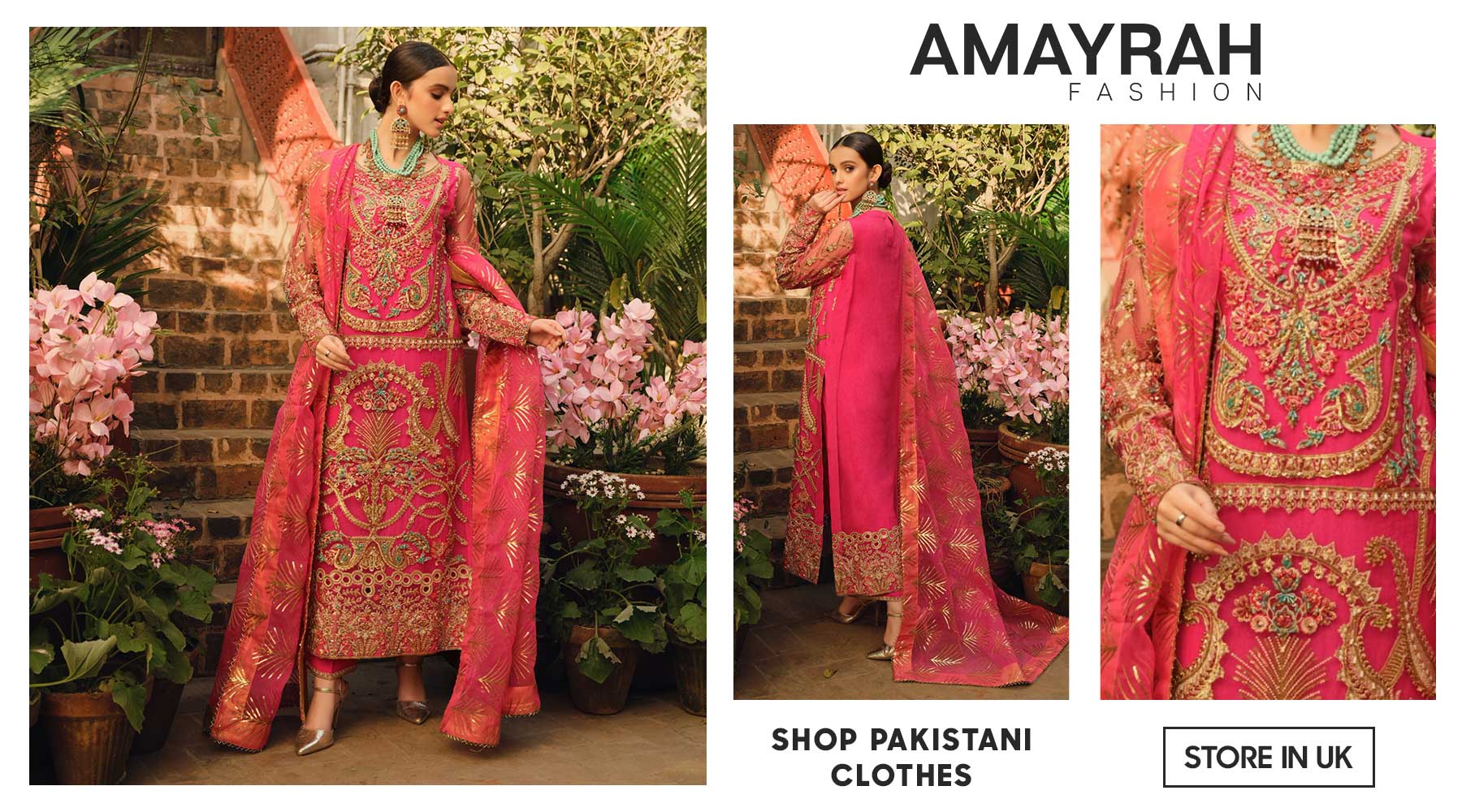 Shop Pakistani Clothes in UK: Discover Amayrah Fashion