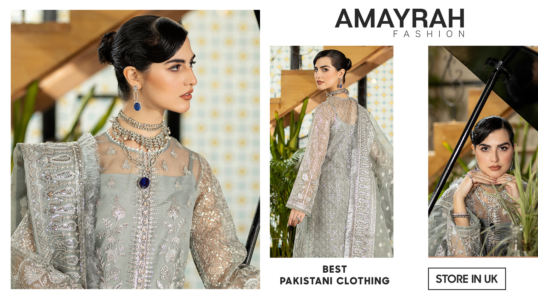 Explore Amayrah Fashion's Exquisite Pakistani Designer Clothing Collection