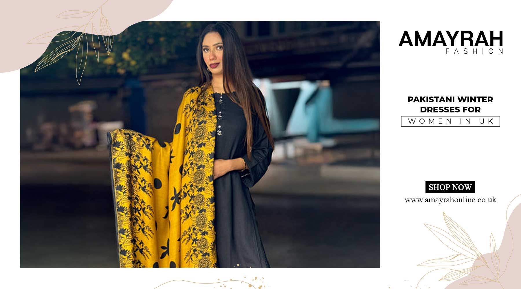 Pakistani Winter Dresses for Women in UK