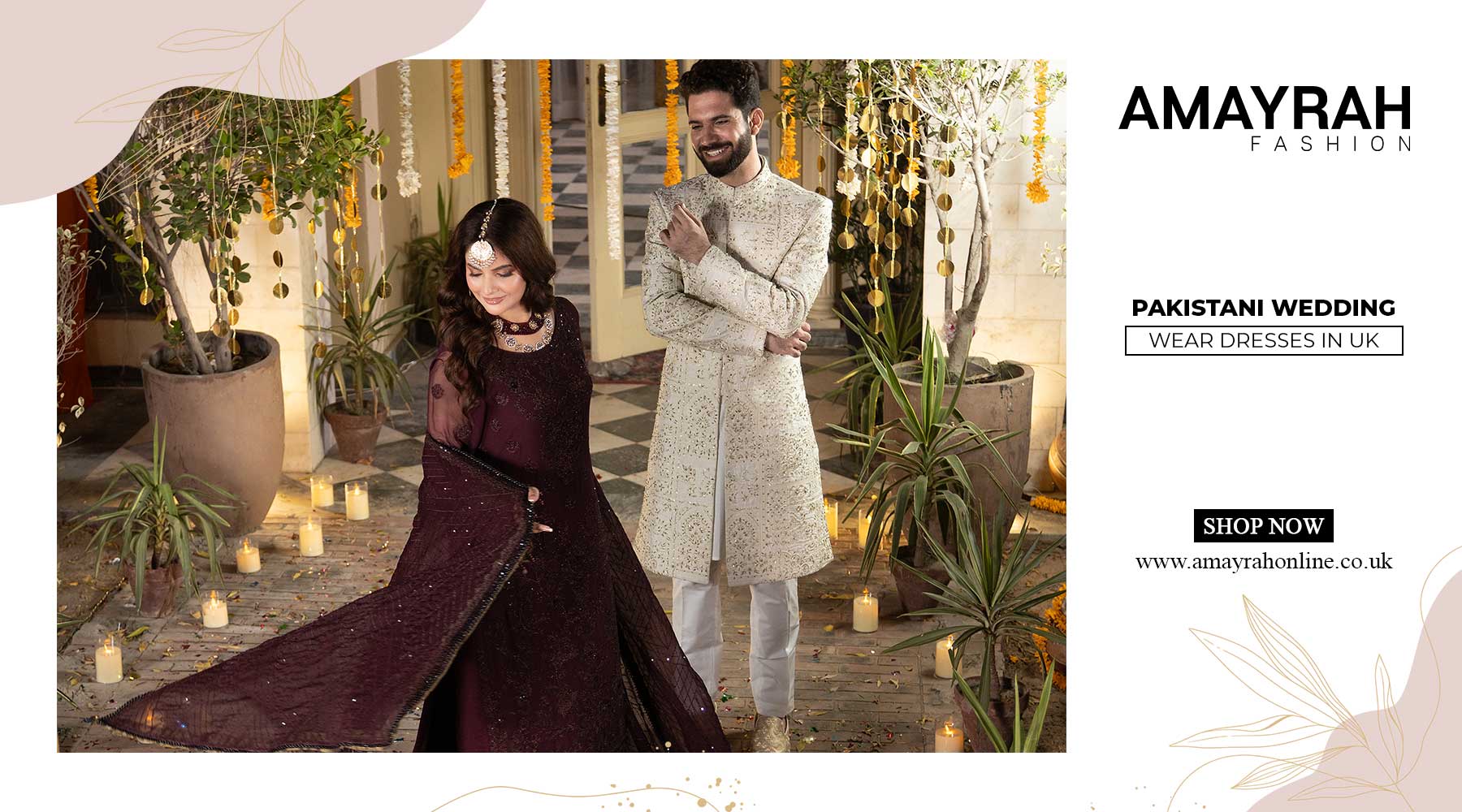 Pakistani Wedding Wear Dresses in UK