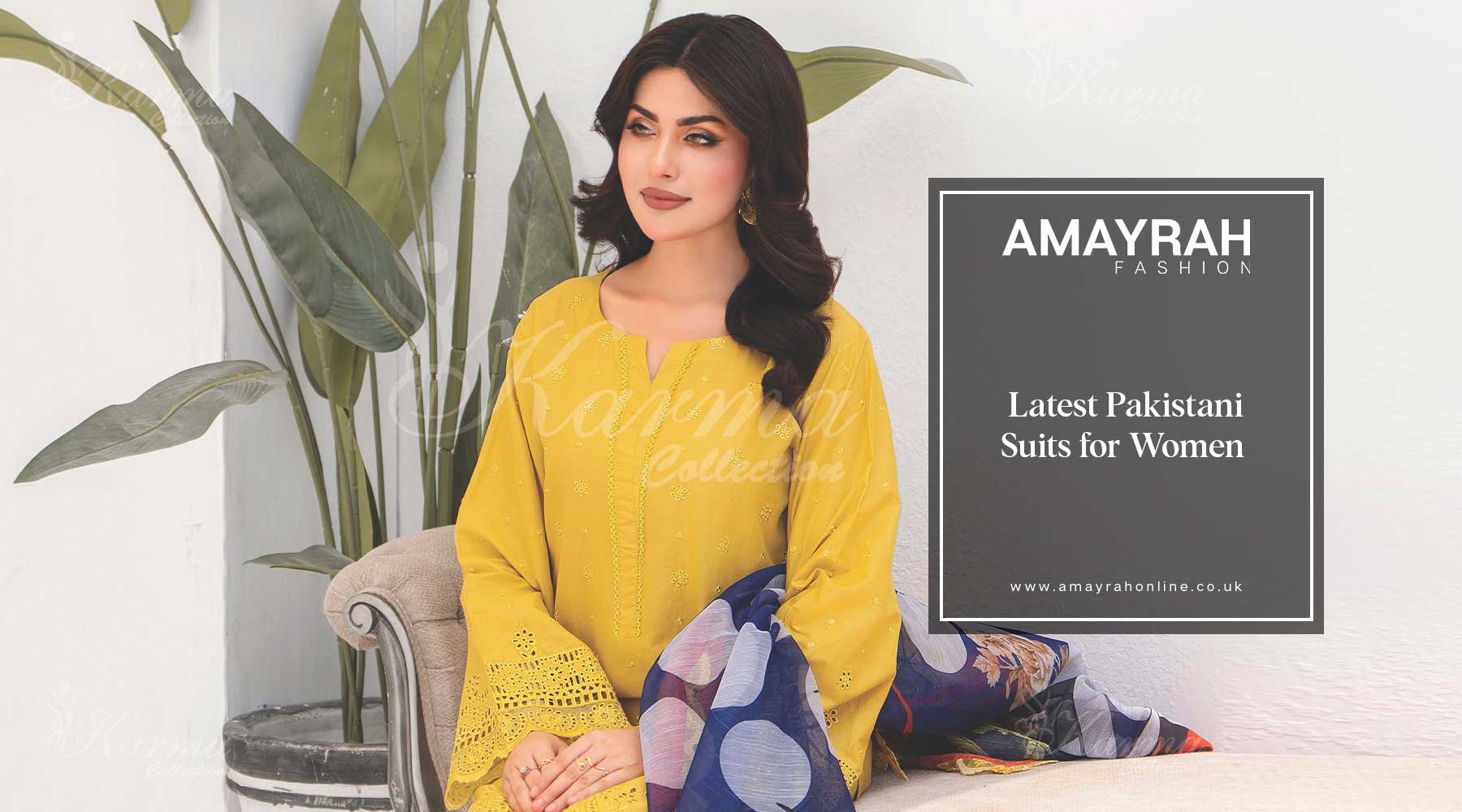 Discover the Elegance of Ladies Pakistani Suits for Women in the UK with Amayrah Fashion