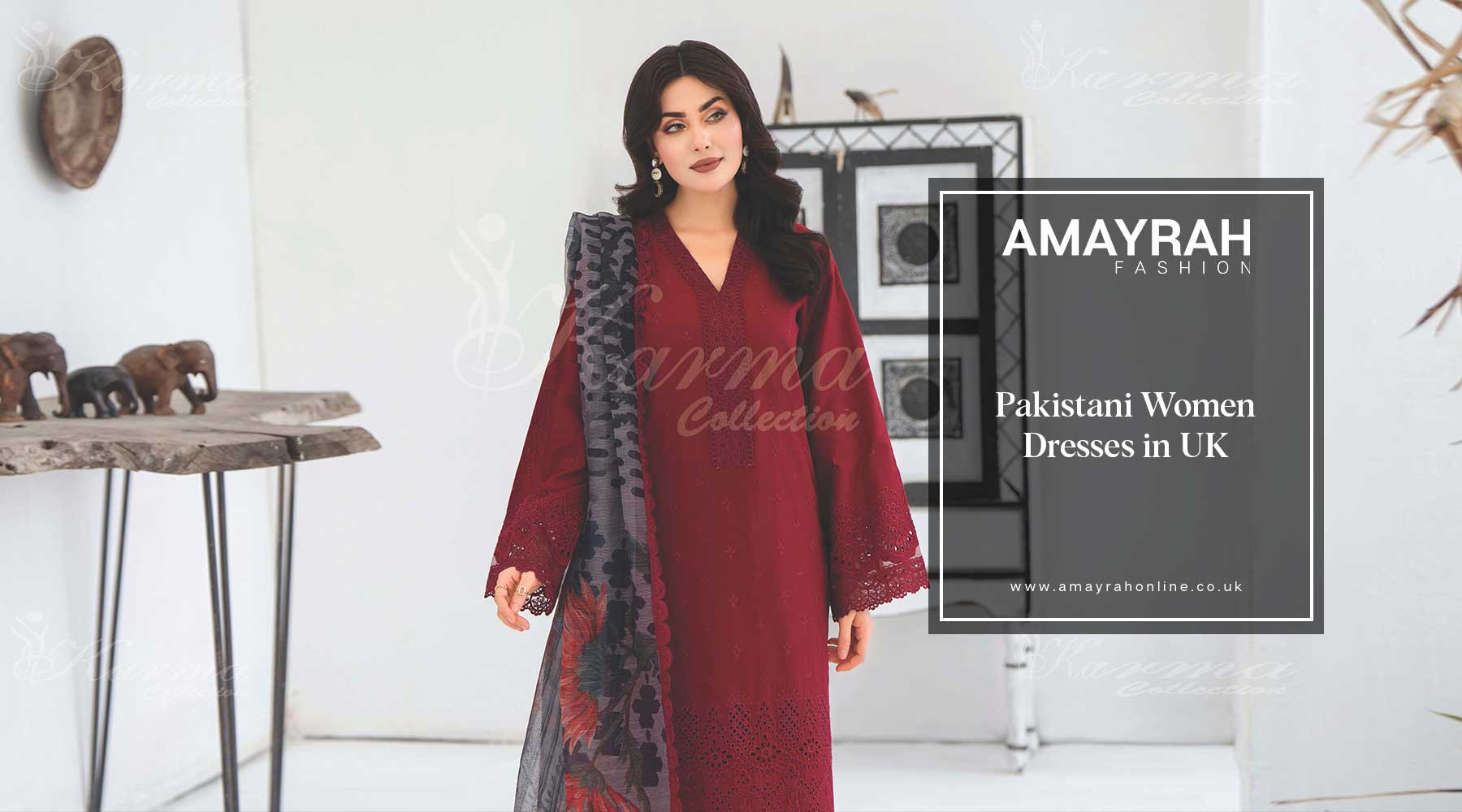 Amayrah Fashion: A Gateway to Pakistani Women Dresses in the UK