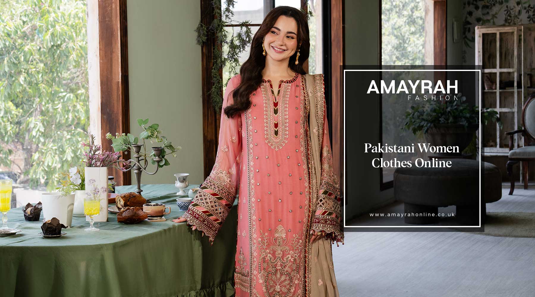 Discover the Elegance of Pakistani Women Clothes Online with Amayrah Fashion